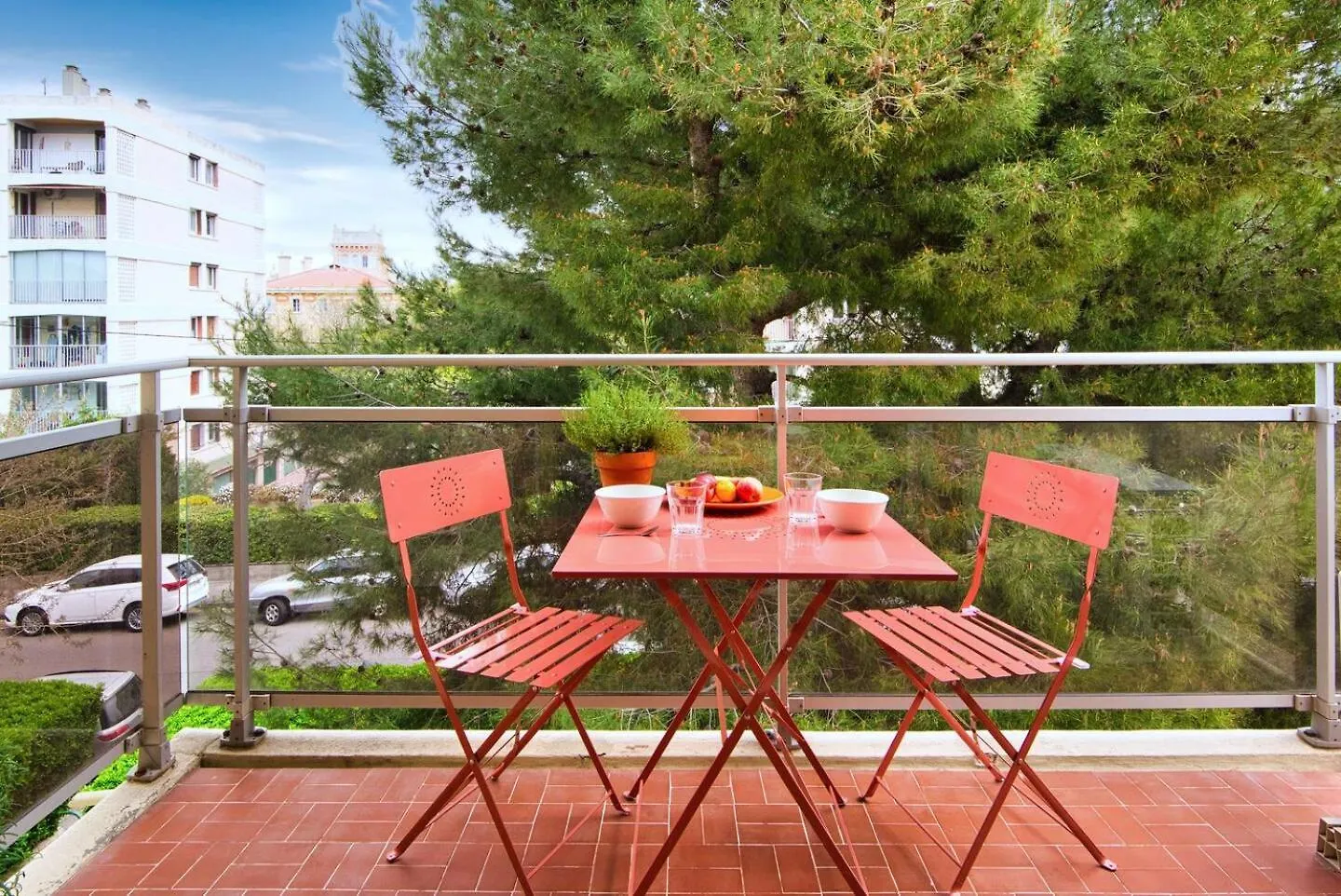 公寓 Tiboulen - Appartement Avec Terrasse Pointe Rouge 马赛